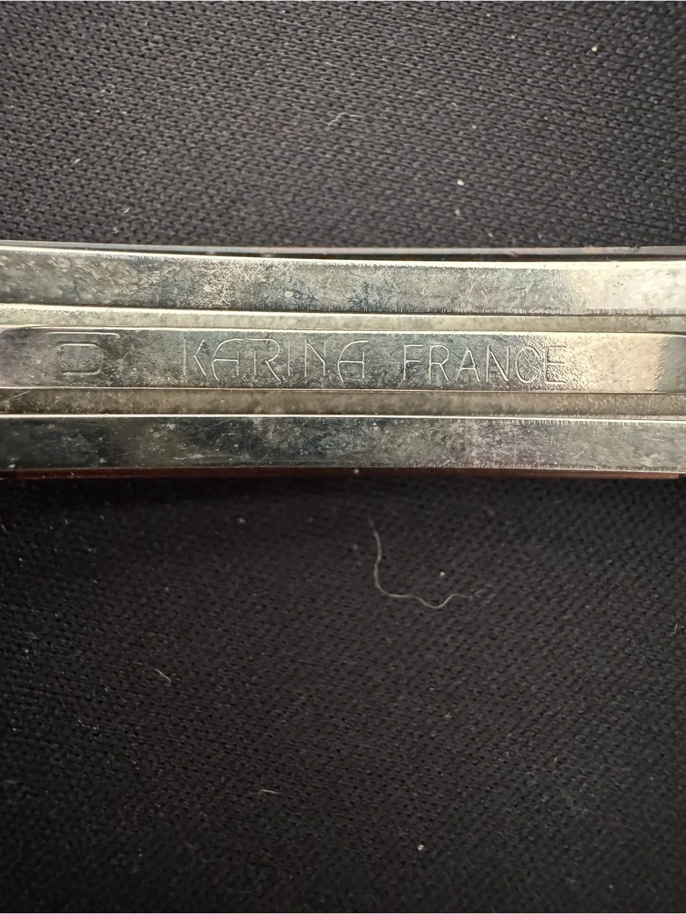 Vintage Karina France Sleek Hair Barrette Clip for Women